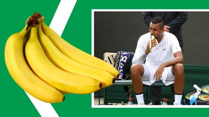 Bananas in Post-Match Recovery for Tennis Players